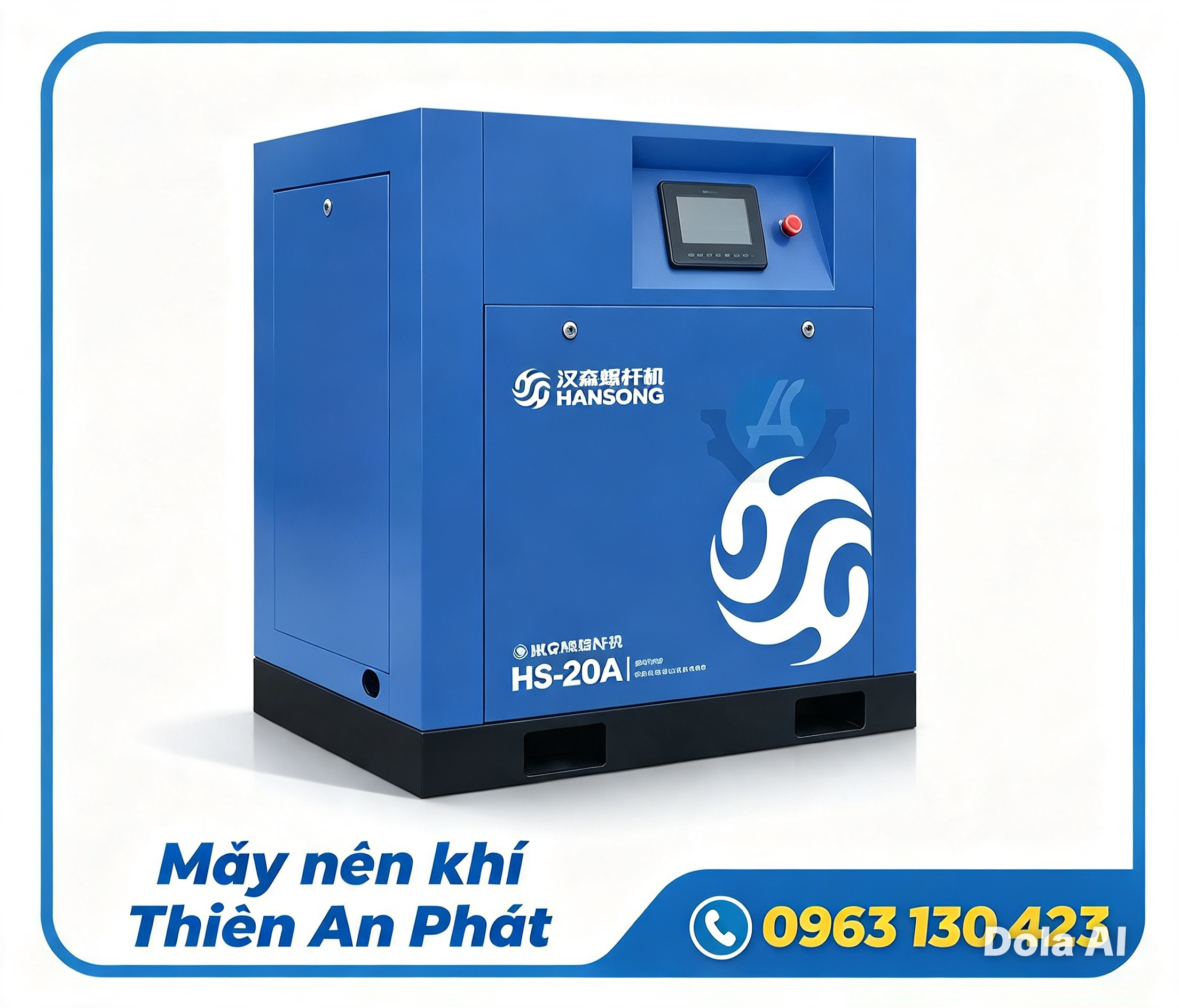 Máy Nén Khí Hansong HS300A 220kW